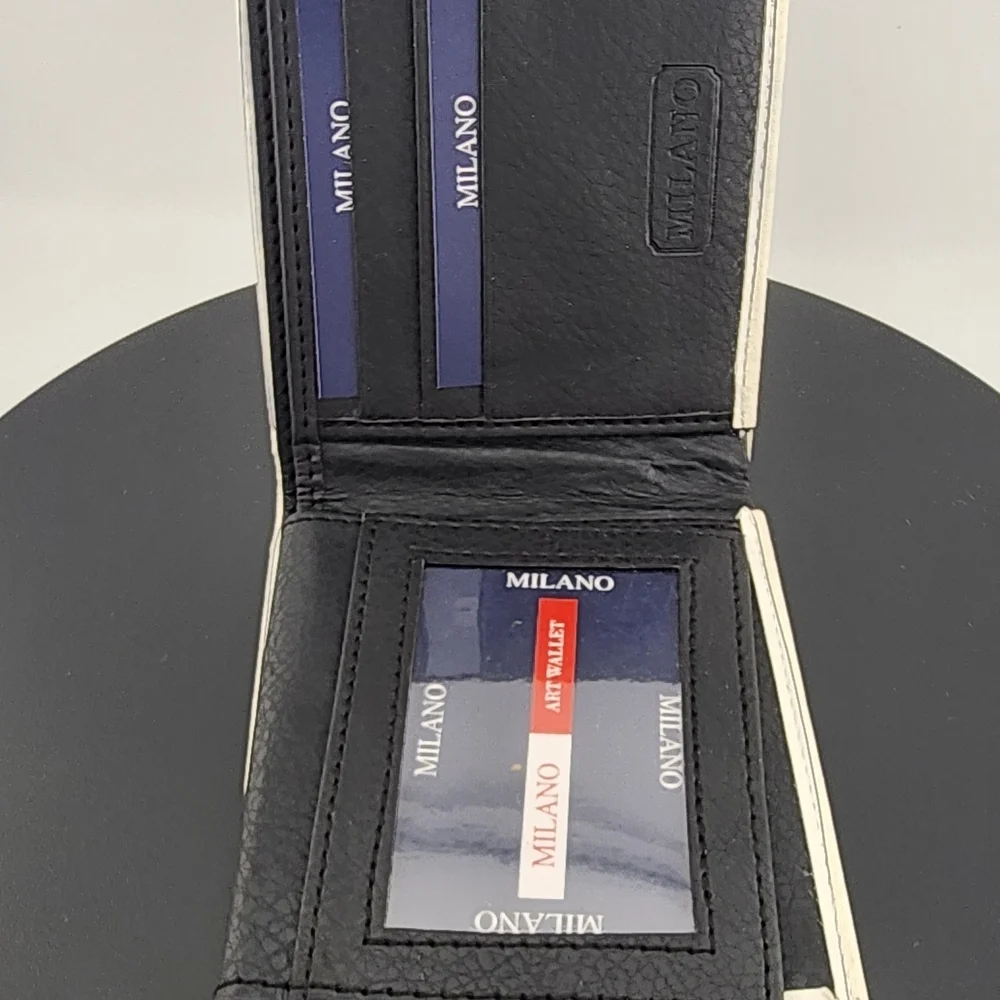 Milano Art Wallet with Dollar Design